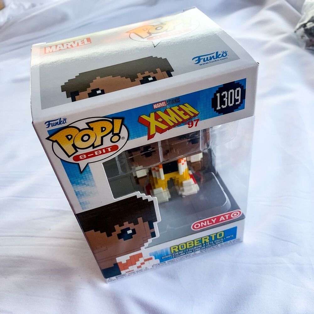 Funko Pop! 8-Bit Roberto  #1309 X-Men '97 Marvel Studios Target Exclusive